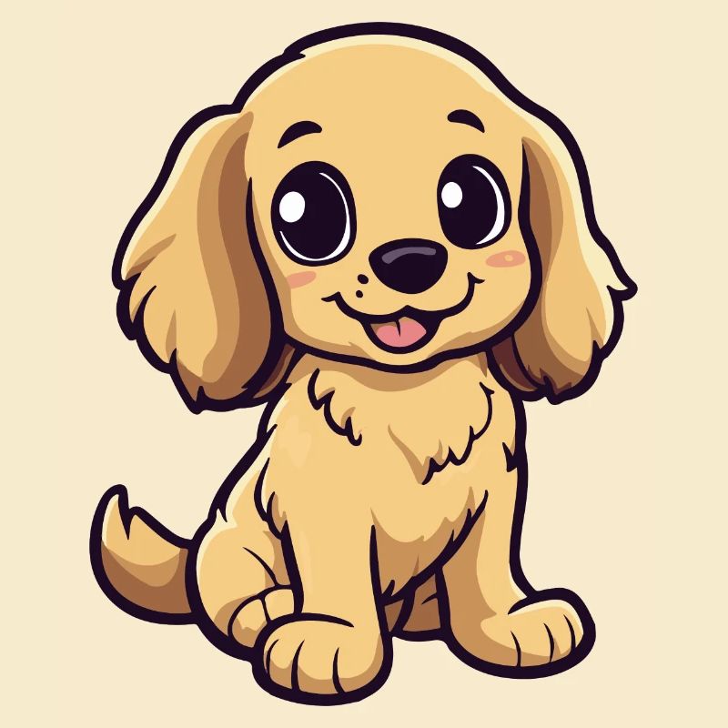 Cocker Spaniel Chien Comic Baby