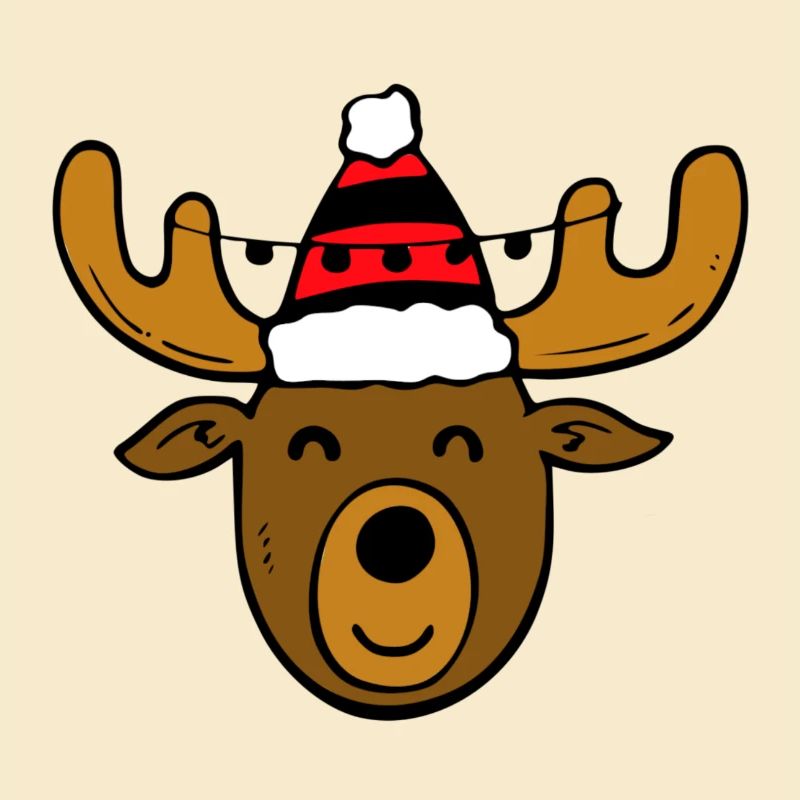Weihnachten Elch