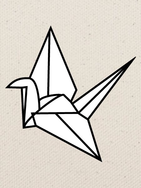 Origami Kranich