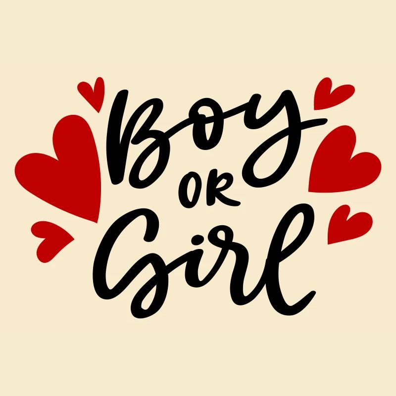 Girl or Boy Junge oder Mädchen Schwanger Pregnant