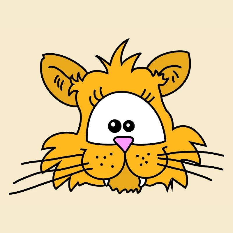 Lionne chat Mignon
