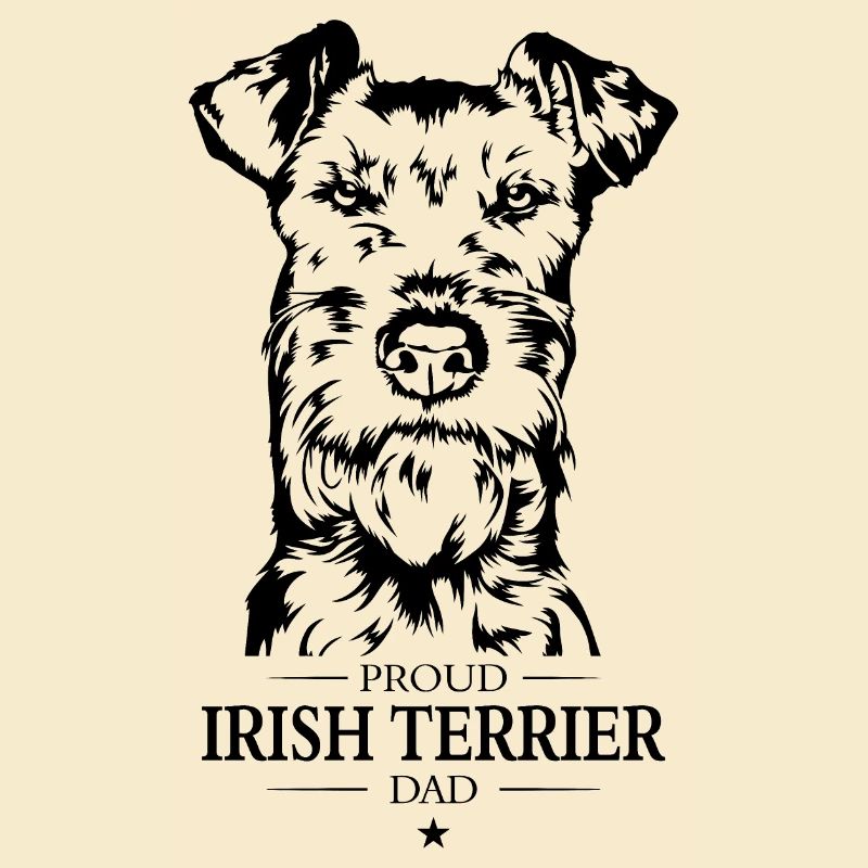 Irish Terrier Dad Hunde Hund Wilsigns