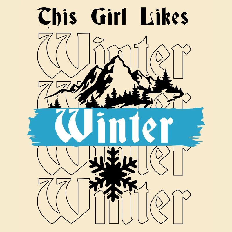Mädchen mag gemütliche Wintersaison
