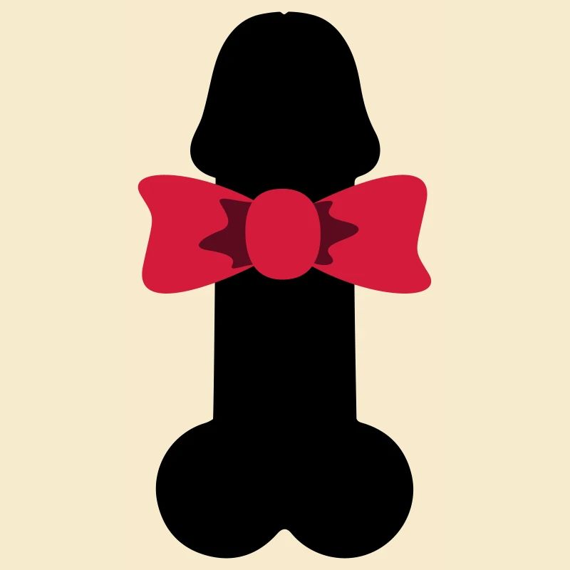 Bow cadeau de pénis, pénis Sir
