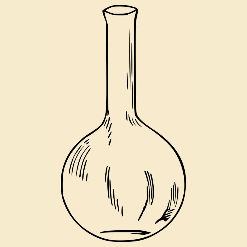 flacon de chimie