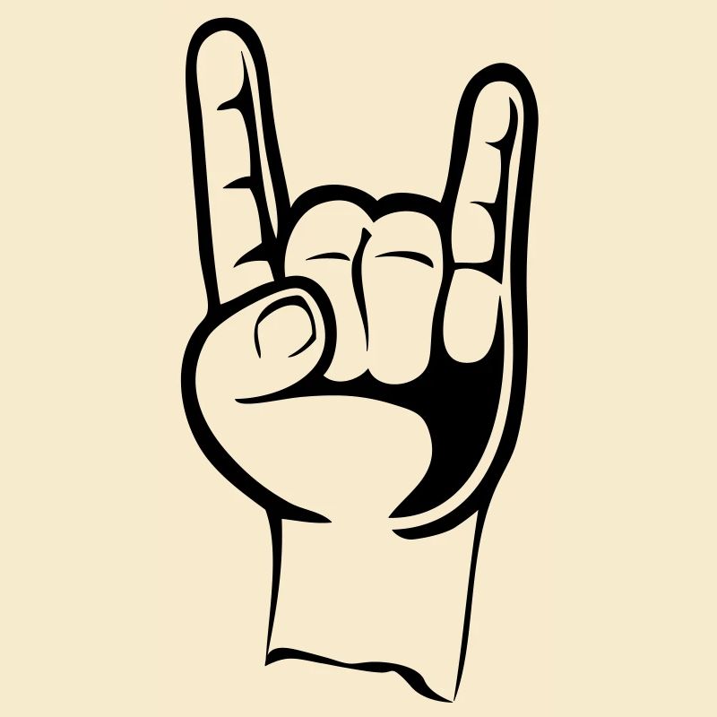 Rock and roll de la main