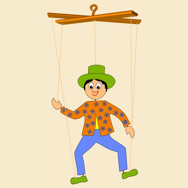 kinder marionette spielen