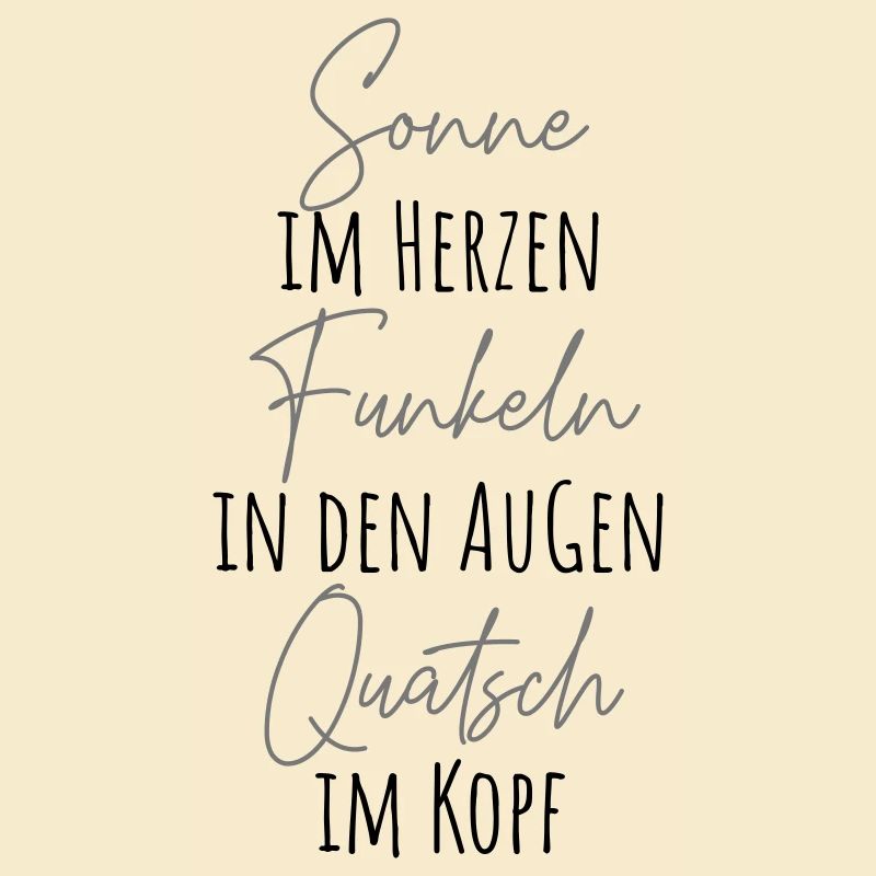 Sonne, Funkeln, Quatsch