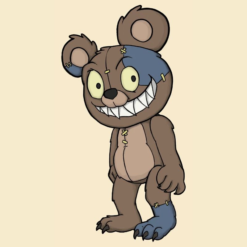 Creepy Teddybär