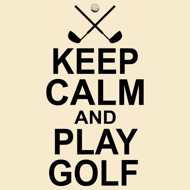 Keep Calm And Play Golf Golf Player Golfing Driver