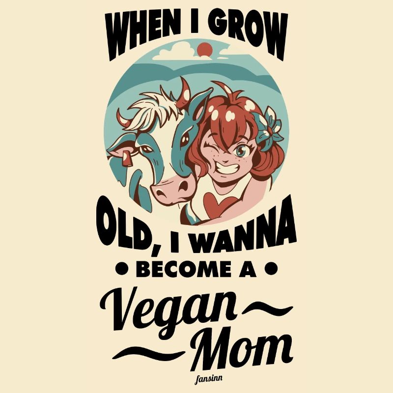 Mädchen wird Veganerin