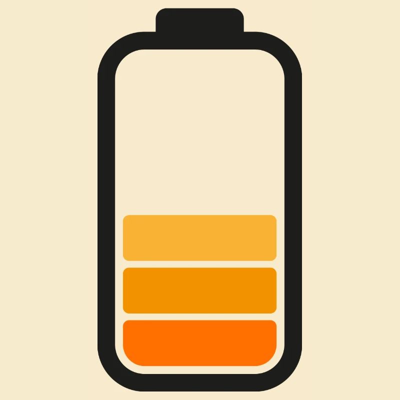 HALF BATTERY - Black