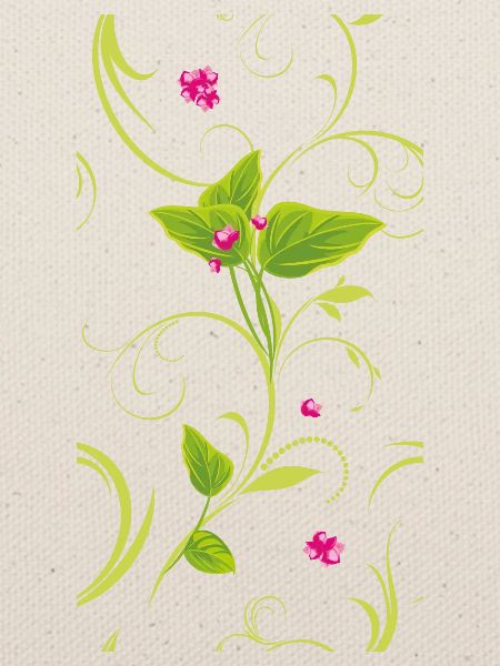 Zweig mit rosa Blüten