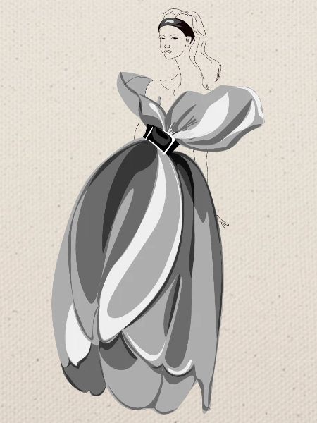 Elegante Frau