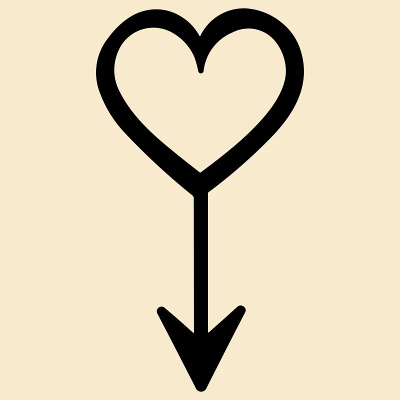 Flèche coeur