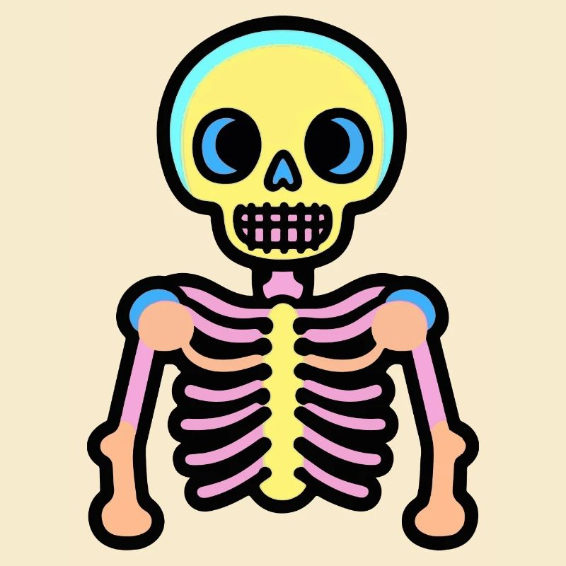 Squelette Halloween
