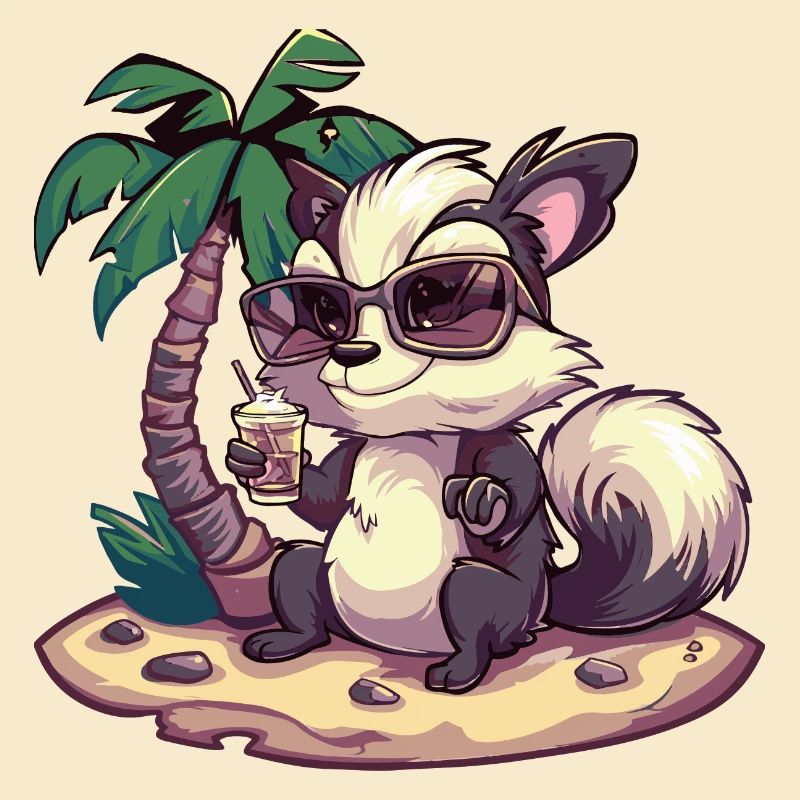 Vacances d’été Skunk