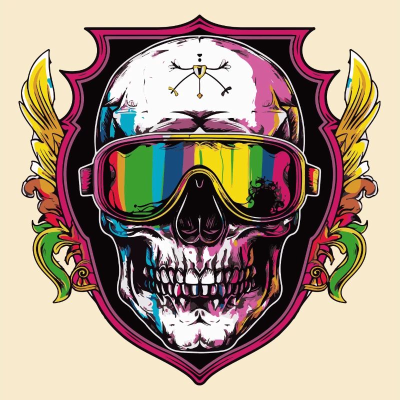 Ski Ski Masques Skull
