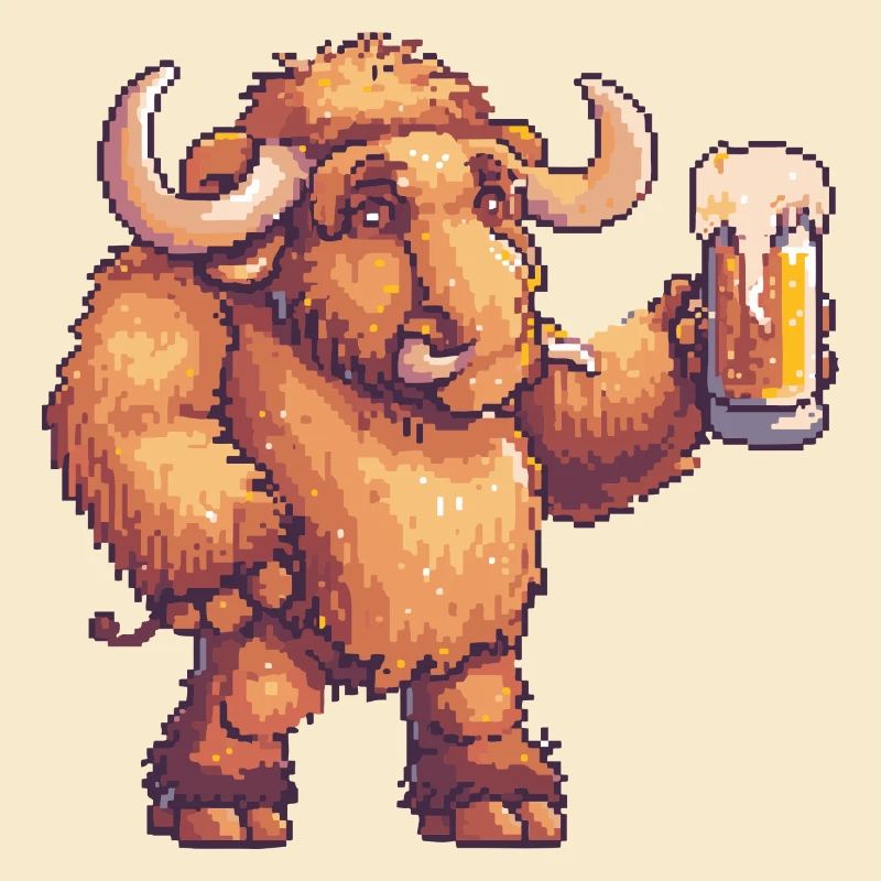Mammut Bière Pixel