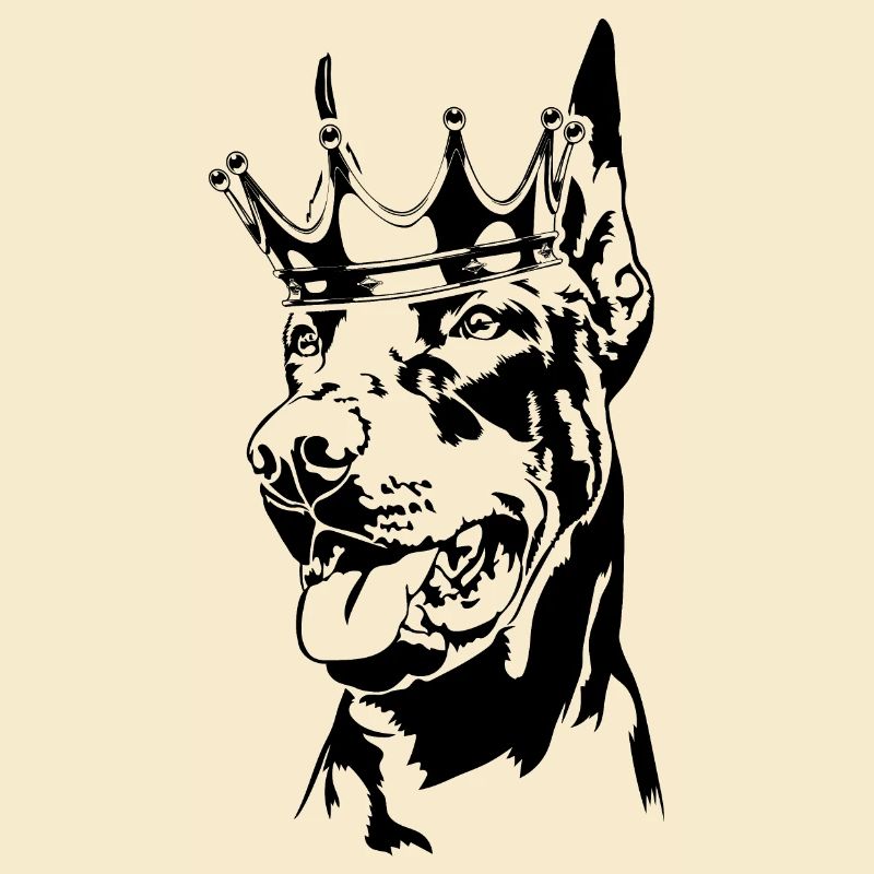 Dobermann Krone Hund Hunde Wilsigns