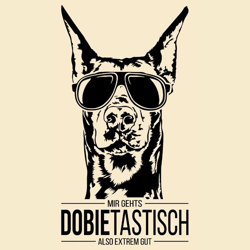 Dobietastic Doberman chien disant chien Wilsigns
