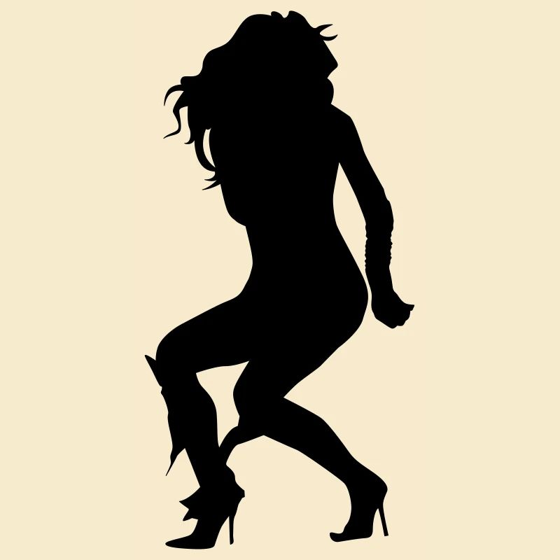Frau Körper Silhouette Vektor-Design