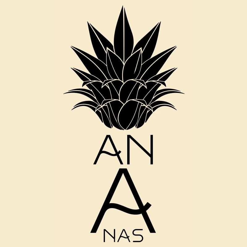Ananas - Frucht - Sommer Design