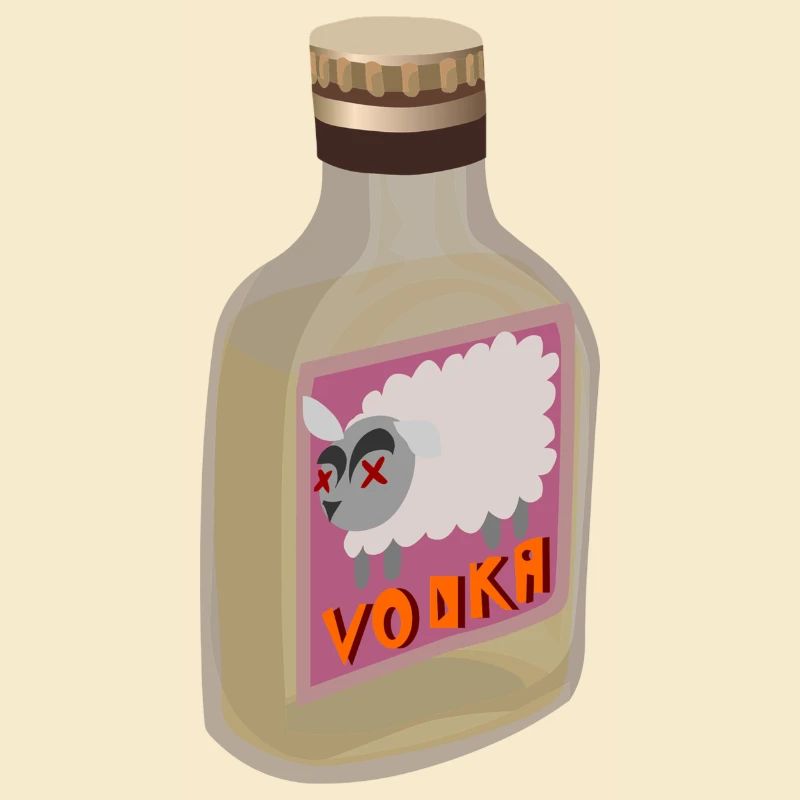 Wodkaflasche