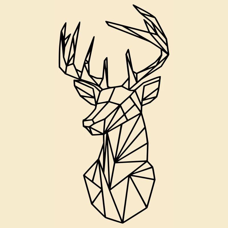 Geometrischer Hirsch