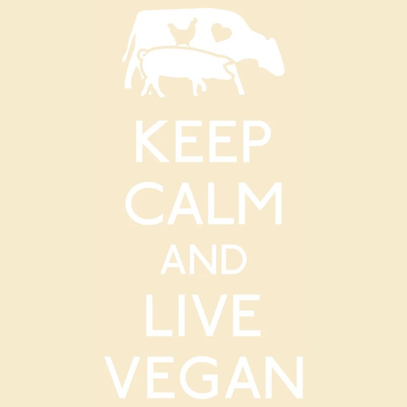 Keep Calm live vegan