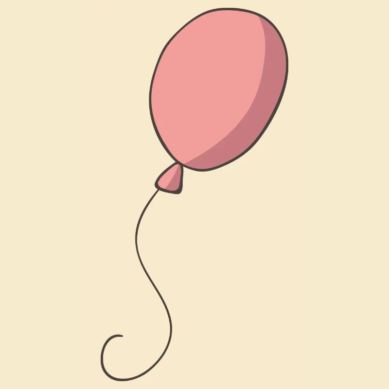 rosa Luftballon