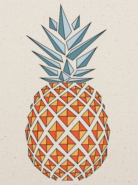 Ananas Vektor