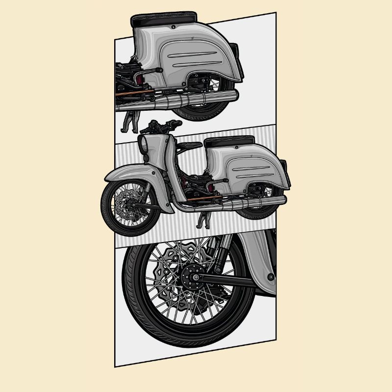 Schwalbe (grau) // Illustration