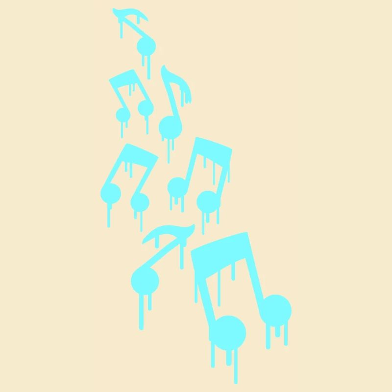 Partition Musique Cool Graffiti Drop Spray Partition