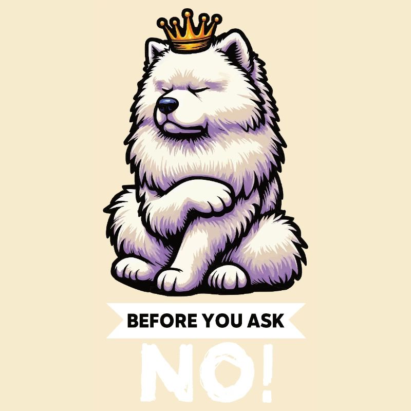 Before You Ask Samojede Samojedenbesitzer