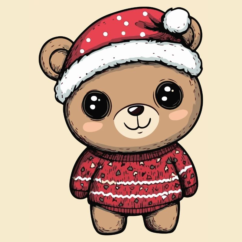 Bär Weihnachten Comic