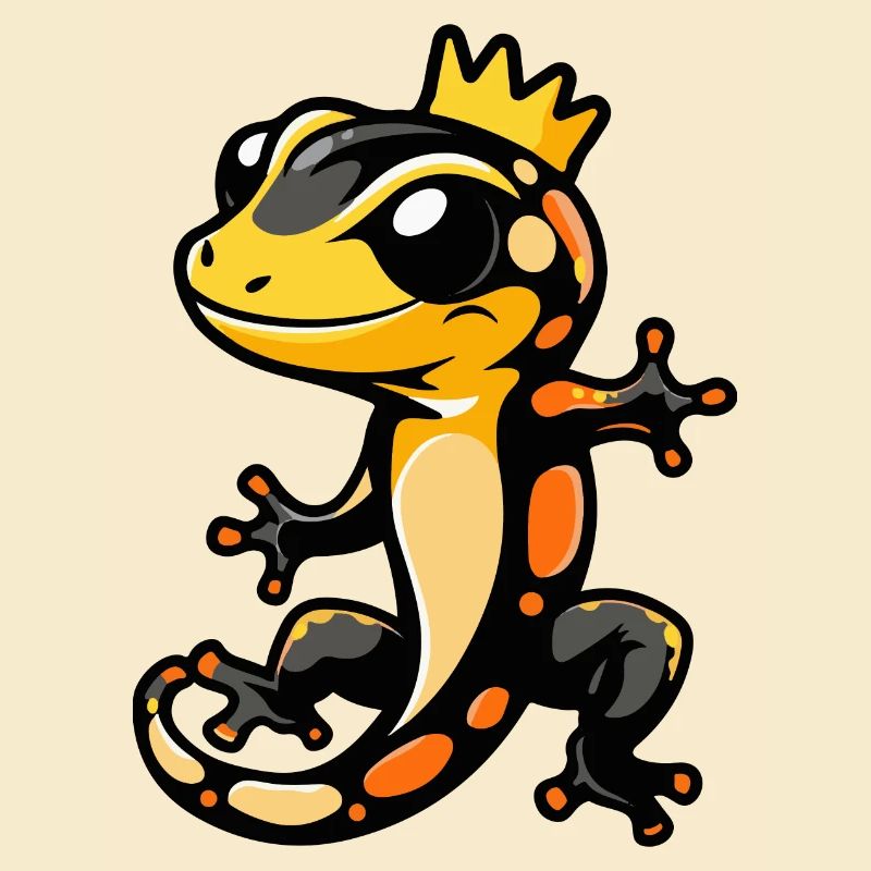 Lizard Comic Crown