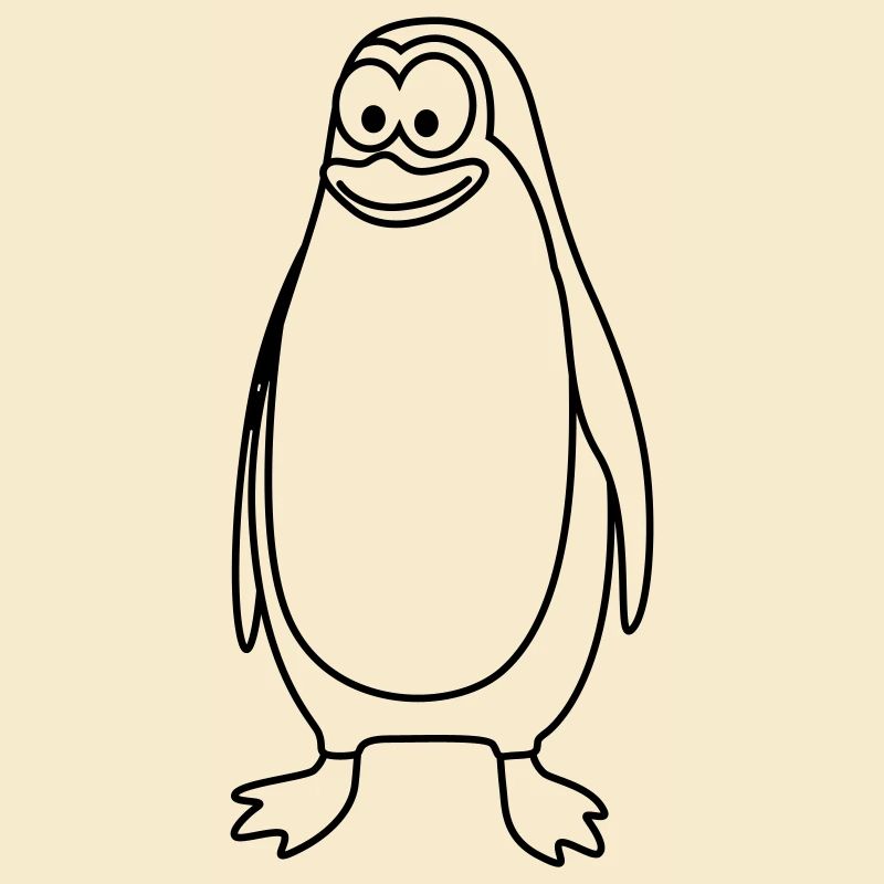 Pinguin Comic Tier