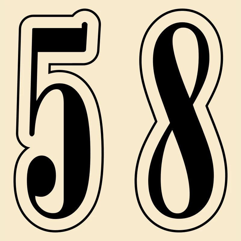 58 Symbole numérique