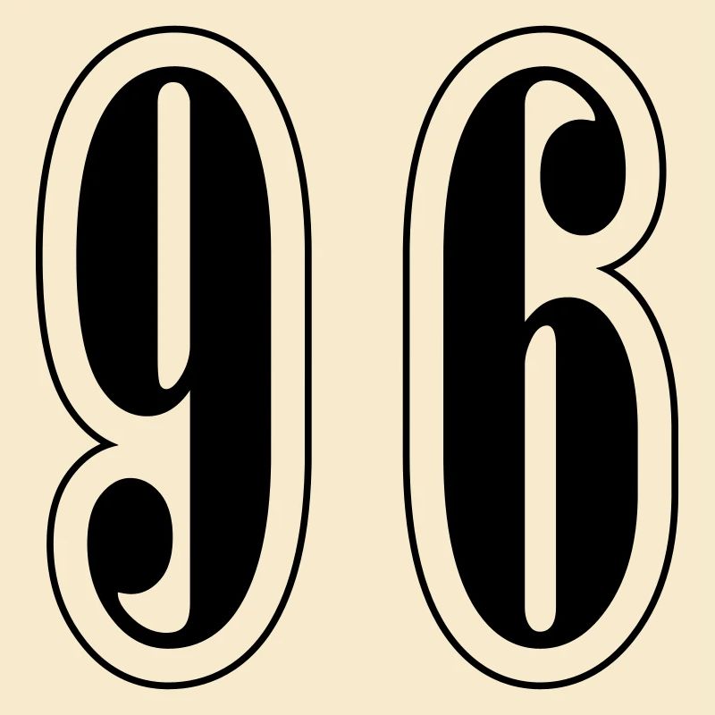 96 Number Symbol