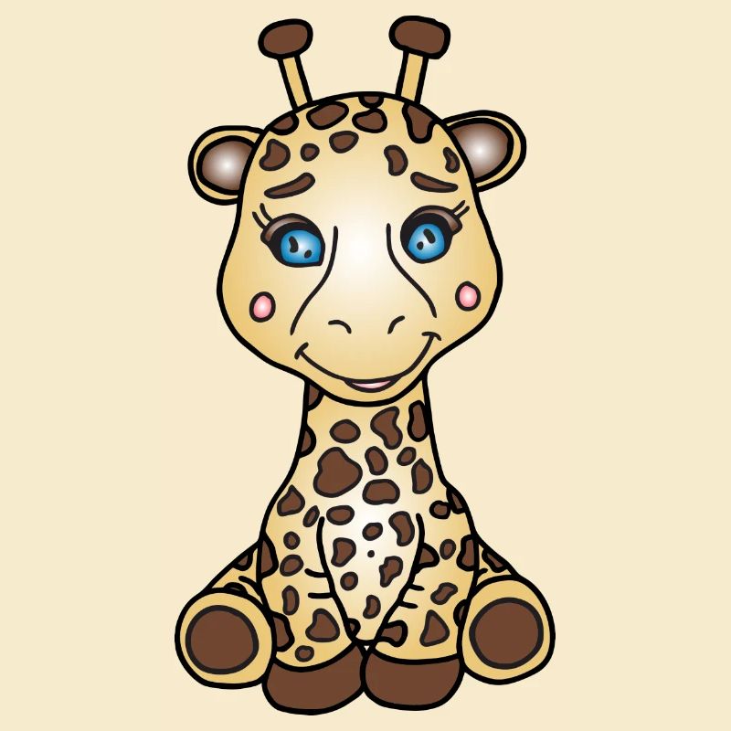 Super süße Giraffe