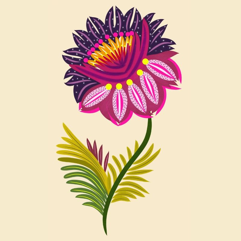Schöne isolierte Blumen