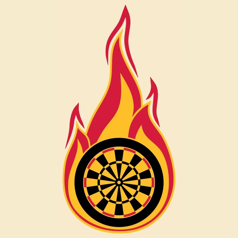 fire target burn flames hot association log