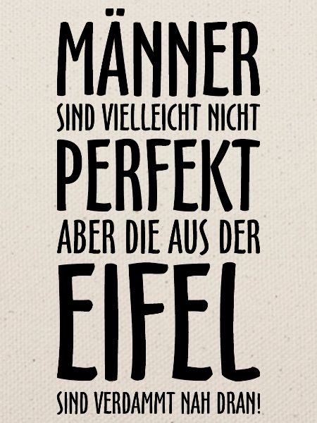 Die Männer aus der Eifel (Schwarz)