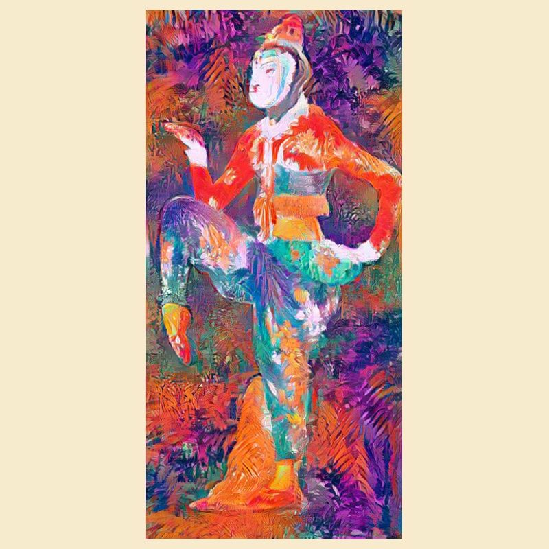 Asiatische Figur