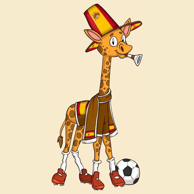 Giraffe Fan Espagne