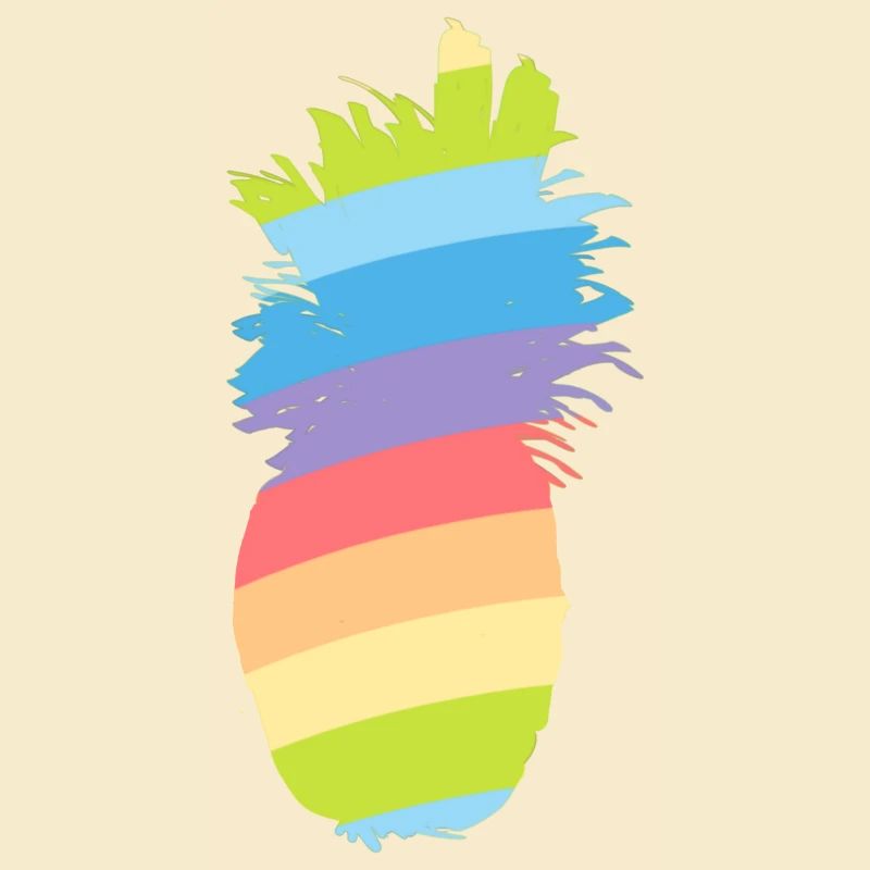 Rainbow - pineapple
