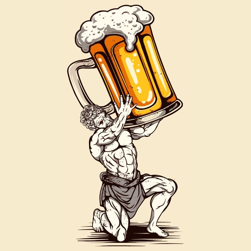 Bier-Statue