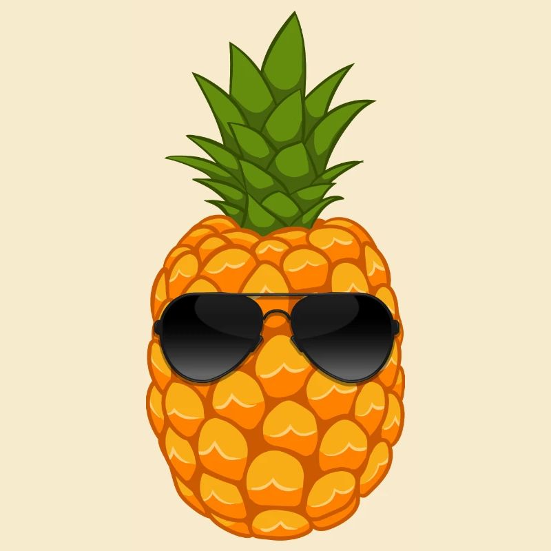 Pineapple Tropical Fruit Vitamins Cool Pineapple
