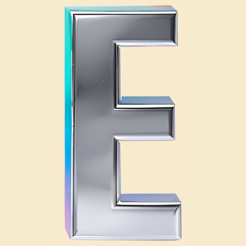 Chrome ,, E " Metallic